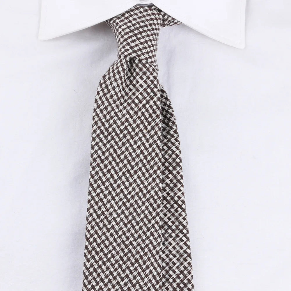 6.5CM de largeur solide bleu marine cravates taille adulte coton Denim Plaid cravates pour hommes femmes décontracté quotidien cravate de fête de mariage cravate