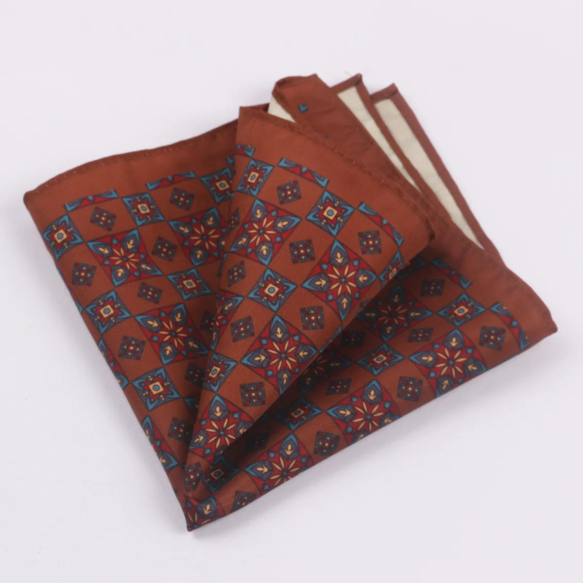 Costume pour hommes, écharpe de poche, poitrine, robe Yanhui, impression rétro, motif Simple britannique, marée d'affaires, décoration de mariage