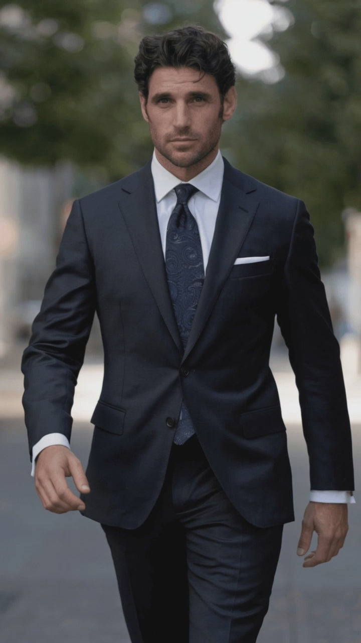 Cravate Tricot Rose Fuchsia